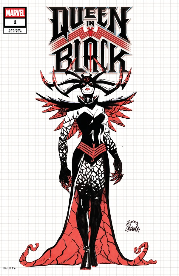 Queen In Black: Ryan Stegman Homage Variant A #1 - Cover 10